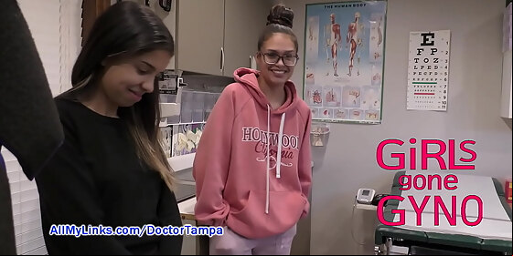 sfw nonnude bts from angel santana and aria nicole s the pre employment physical celebrations and discussions watch film at girlsgonegyno com