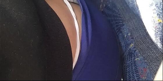 lady with thong on the bus
