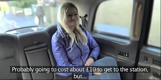 fake taxi golden haired acquires backseat discount
