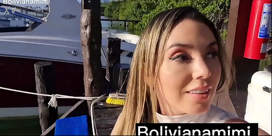 crazy teddy licking my pussy infront of the mexican sailors watch it on bolivianamimi tv