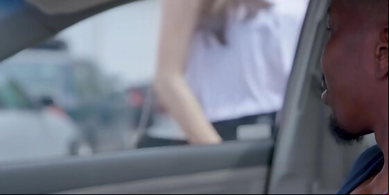 nina north drilled by bbc in back of taxi