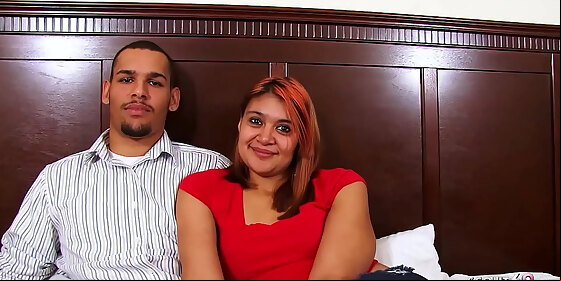 real latina couple with curvy redhead teen first time porn