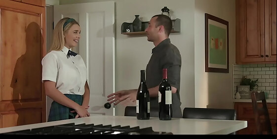 big titty teen fucks her stepbro in her school uniform