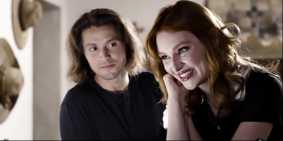 step son brought redhead teen lacy lennon as a gift for his mourning