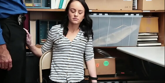 teen tied up and exposed for shoplifting