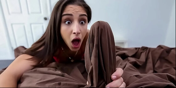 horny stepsister can t resist her stepbrother s morning wood abella danger