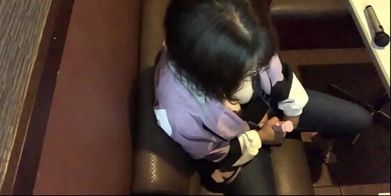 personal shooting serious amateur college student masturbates in a karaoke box