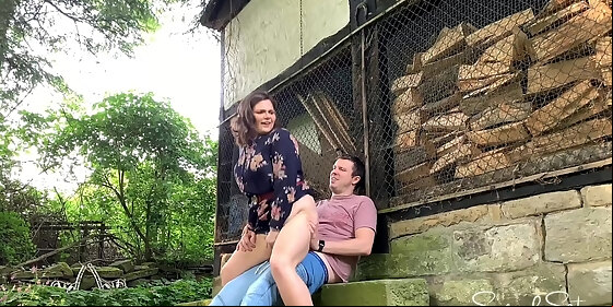 fucking at an abondand barnyard outdoor sex