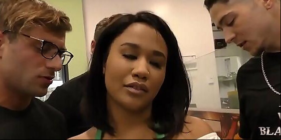 fucked african waitress
