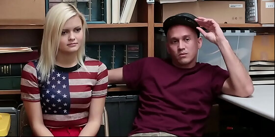 security guard fucks teen in front of her bf